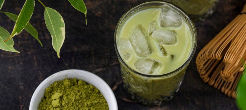 Chá Verde Gelado Detox