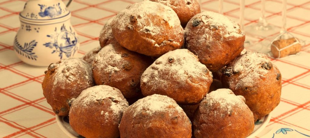 Bolinho de Chuva Recheado com Banana