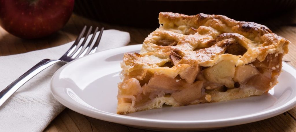 Torta de Maçã com Recheio Cremoso