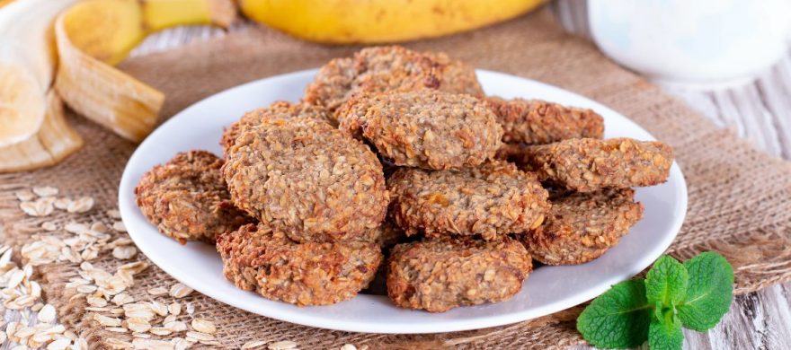 Cookie de Aveia com Banana