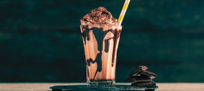 milk shake de chocolate