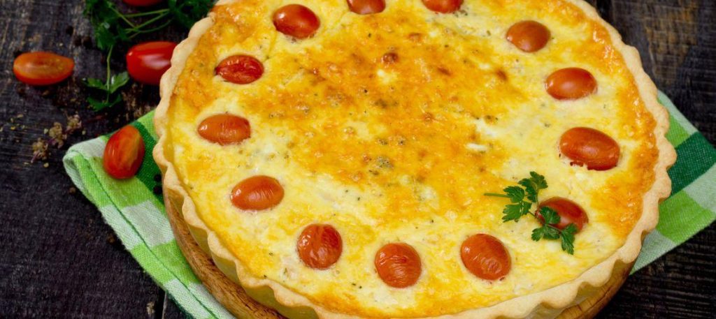 Torta de frango com massa podre