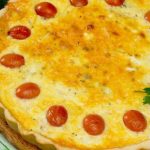 Torta de frango com massa podre