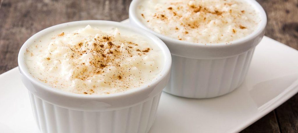 Arroz-doce cremoso