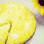 Bolo de abacaxi com coco