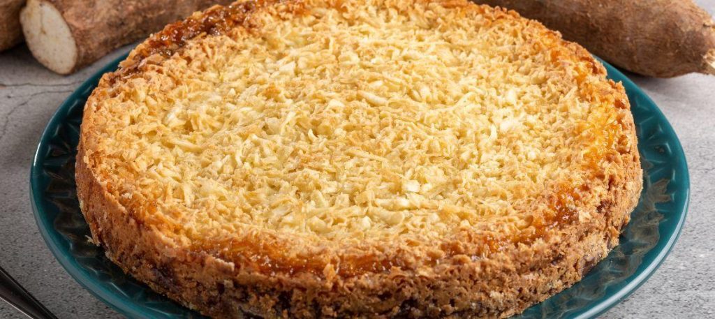 Bolo de mandioca (aipim)