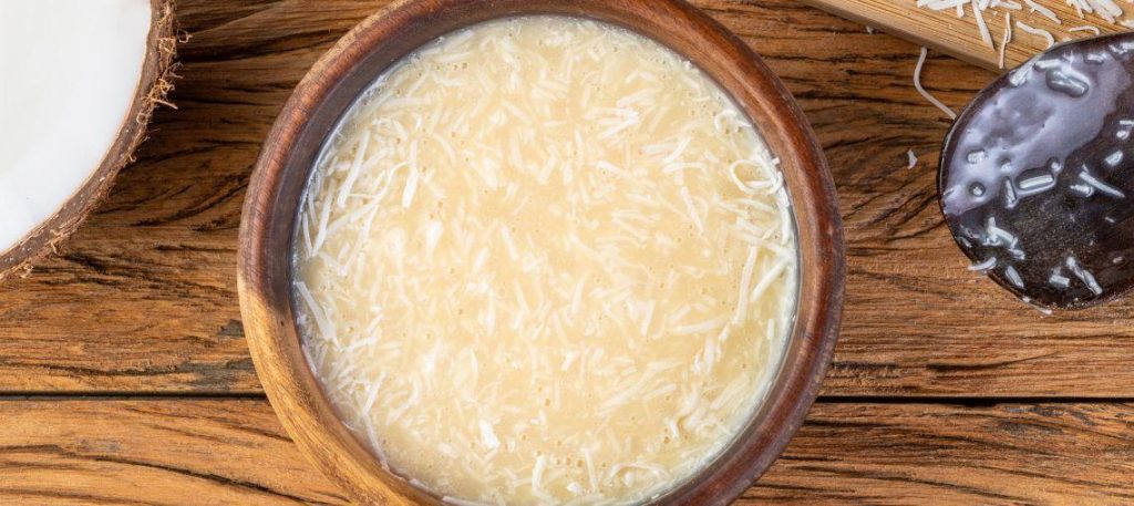 Cocada cremosa na panela
