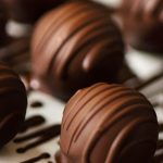 Trufa de chocolate ao leite