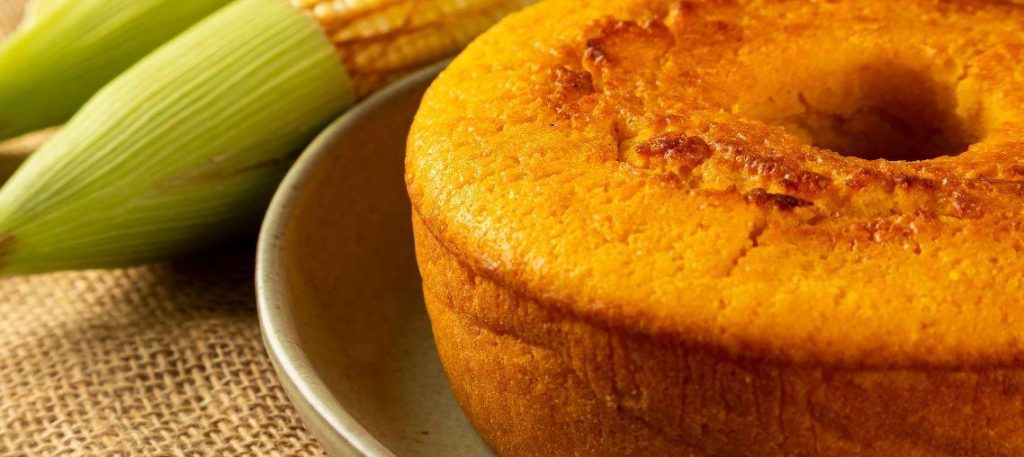 Bolo de milho cremoso