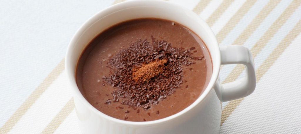 Chocolate quente cremoso