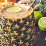Smoothie tropical (manga + abacaxi + coco)