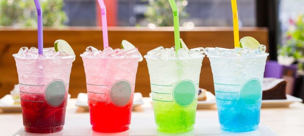 Soda italiana de morango