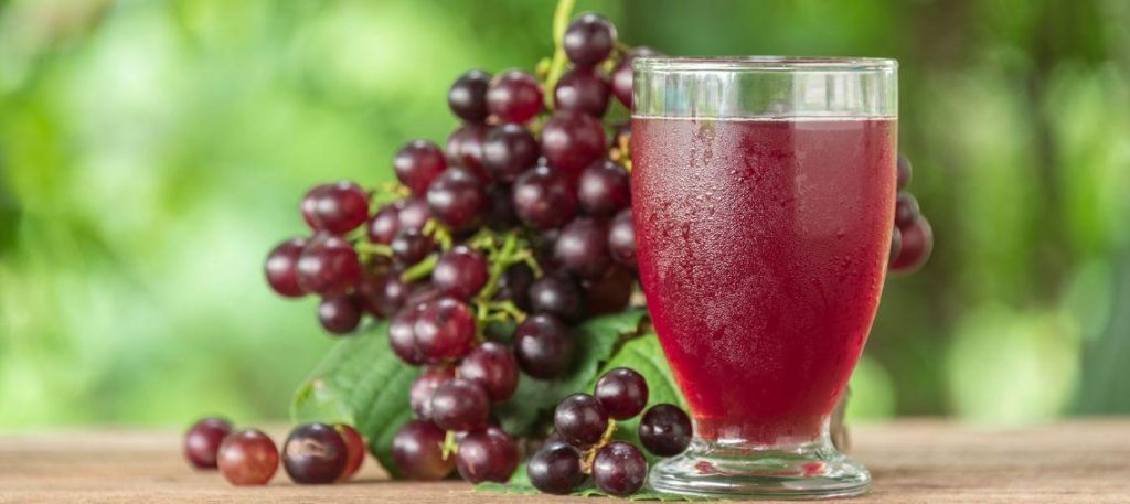 Suco de uva natural