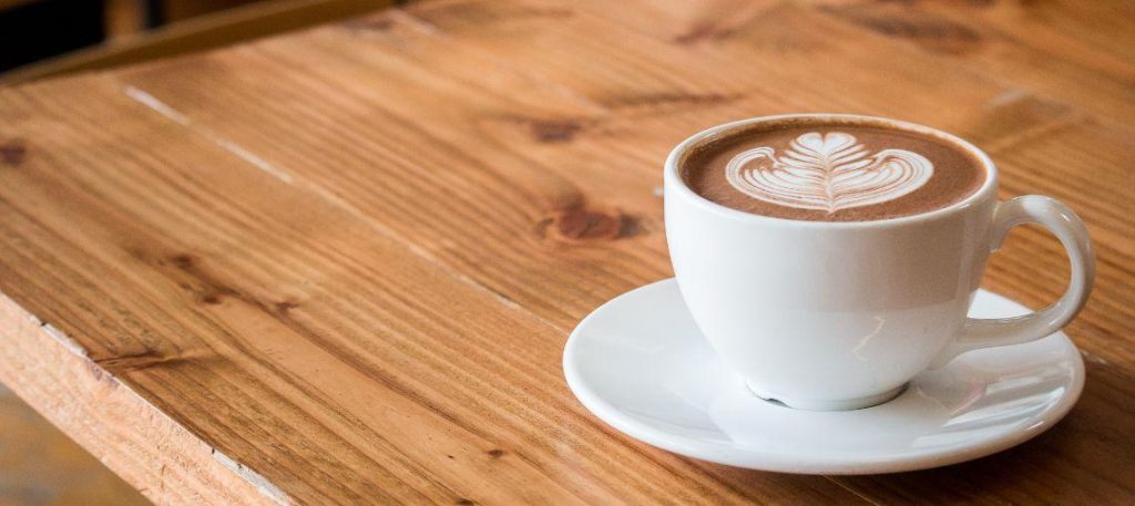 Café cremoso para depois do almoço