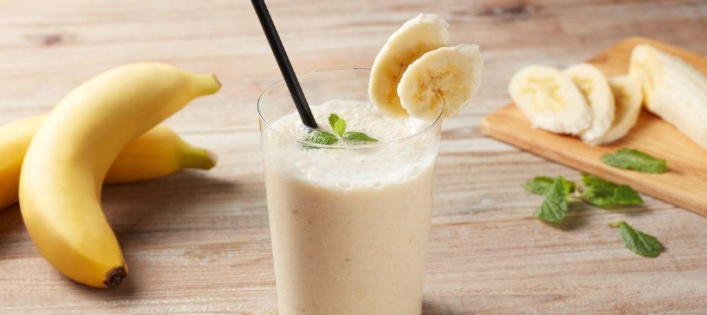 Vitamina de ameixa com banana