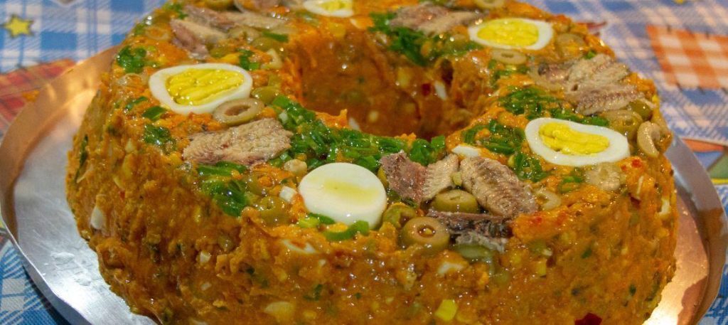 Cuscuz paulista com sardinha