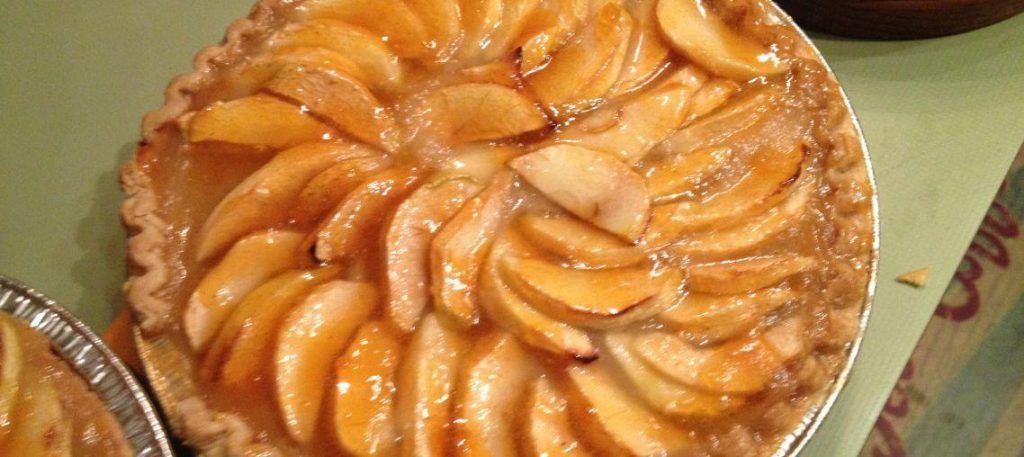 Torta de maçã invertida (Tarte Tatin)