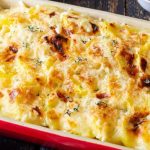 Batata gratinada com catupiry