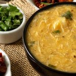 caldo de mandioca com frango