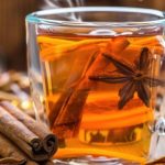 Chá de maçã com canela