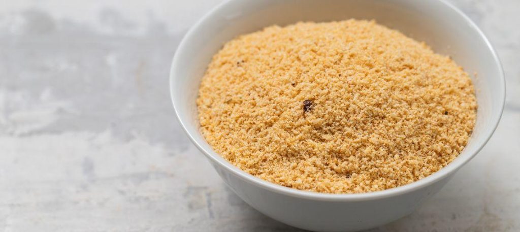 Farofa de alho crocante