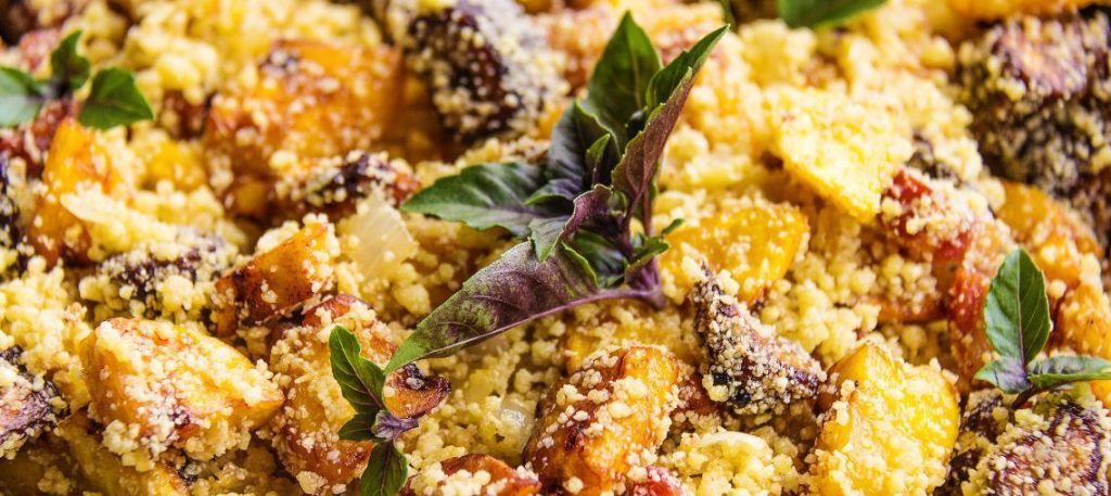 Farofa de bacon e banana