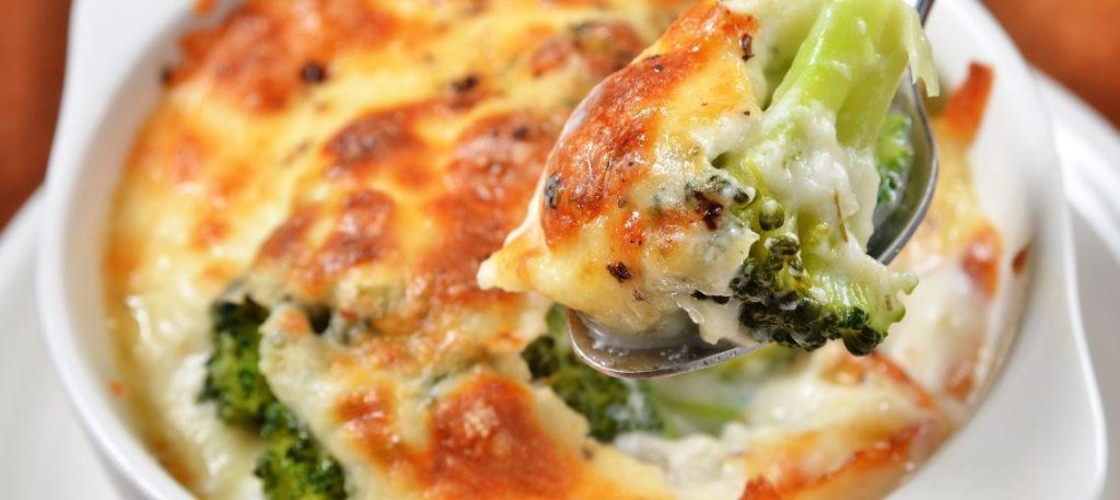 Gratinado de brócolis