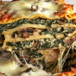 Lasanha de legumes ao molho branco