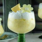 Mousse de limão com chantilly
