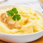 Purê de batata-doce com manteiga