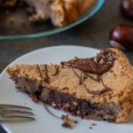 Torta de chocolate com castanhas