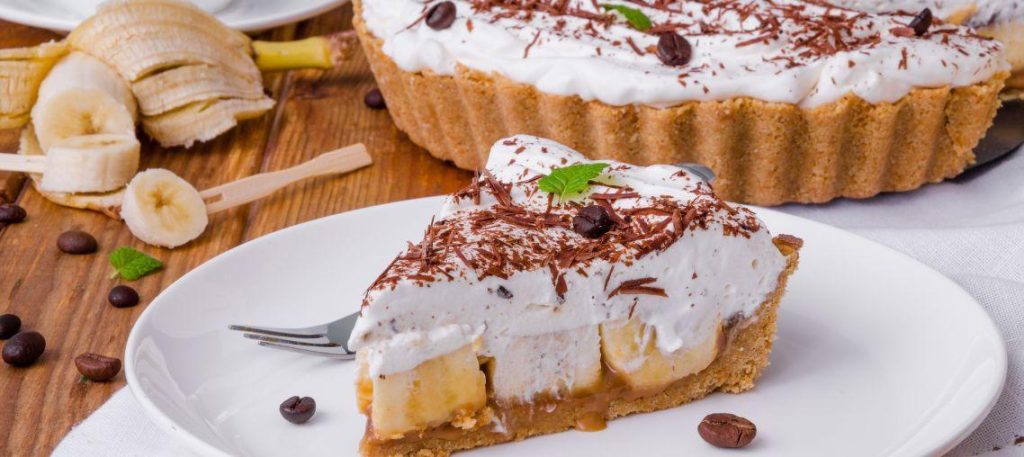Banoffee (torta de banana e doce de leite)