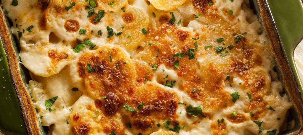 Batata gratinada
