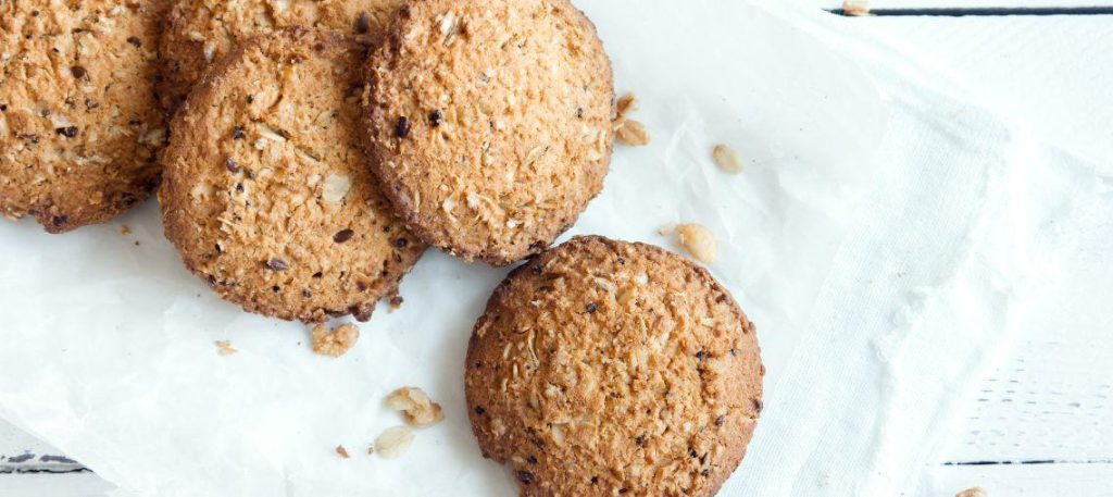 Biscoito funcional de aveia e coco