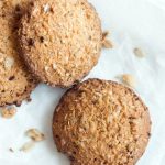 Biscoito funcional de aveia e coco