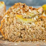 Bolo de banana com aveia (sem açúcar)