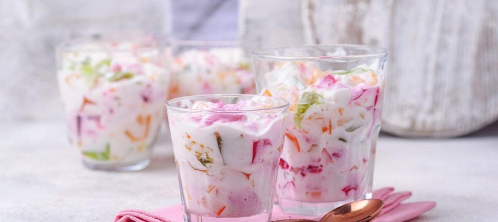 Gelatina mosaico com creme