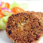 Hambúrguer de lentilha com aveia