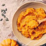 Purê de abóbora com gengibre