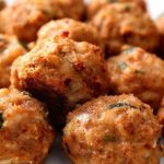 Almôndegas de frango assadas