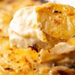 Bacalhau gratinado com creme de leite