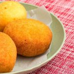 Bolinho de abóbora com carne moída