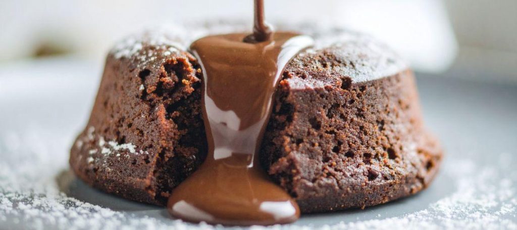 Bolo de chocolate simples