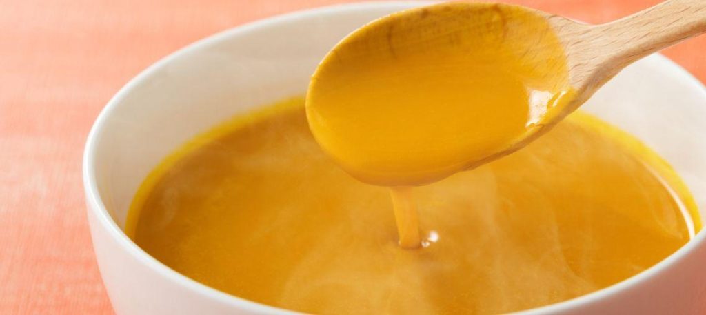 Creme de abóbora com gengibre