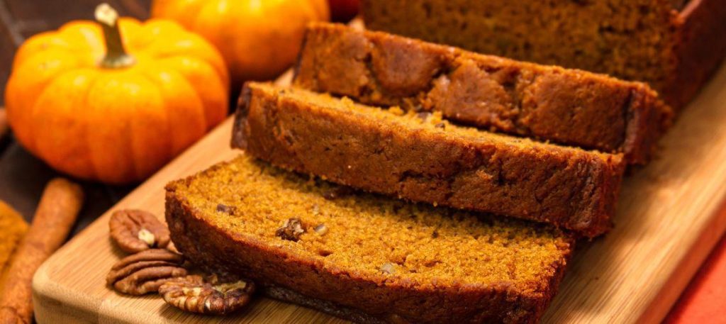 Pão de abóbora caseiro