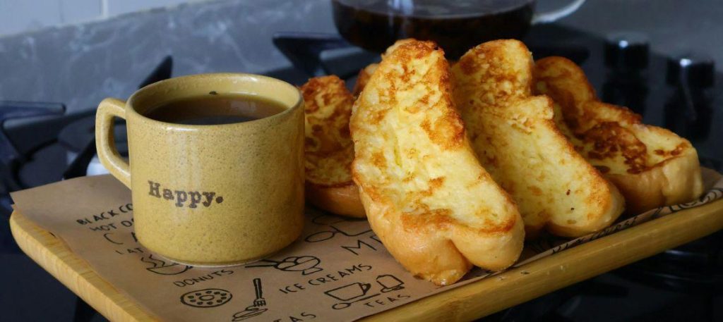 Pão na chapa com manteiga