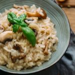 Risoto de cogumelos