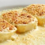 Rondelli de presunto e queijo ao molho branco