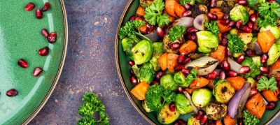 Salada morna de legumes