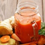 Suco detox de melancia com gengibre